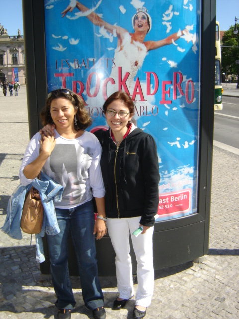 Waldete Brito e Anne Claudia - Berlim - 2007