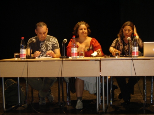 Airton Tomazonni, Andrea Bardawil e Waldete Brito - Palestra em Berlim- 2007